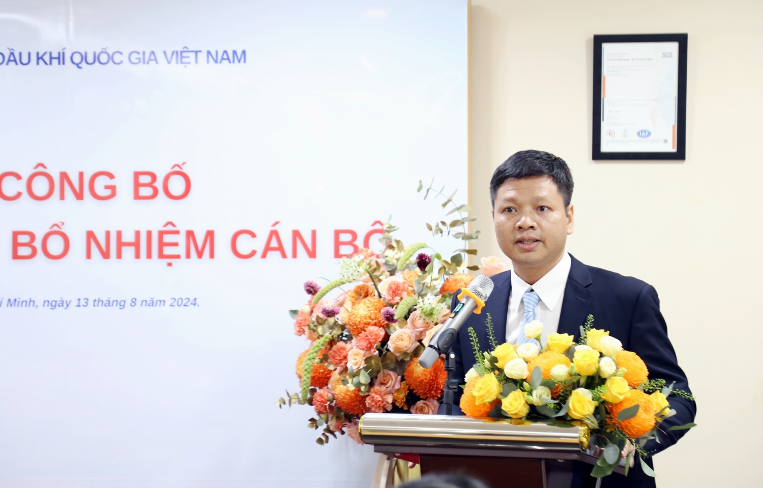 Petrovietnam bổ nhiệm Giám đốc Ban Điều hành Dự án Lô 01&02 